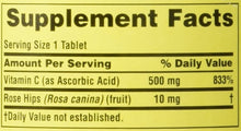 Load image into Gallery viewer, Spring Valley - Vitamin C with Rose Hips 500 mg, Twin Pack, 250 Tablets Each Bottle