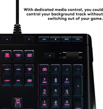 Load image into Gallery viewer, Logitech G910 Orion Spectrum RGB Wired Mechanical Gaming Keyboard