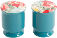 Load image into Gallery viewer, The Pioneer Woman Vintage Floral Salt and Pepper and Butter Dish Set