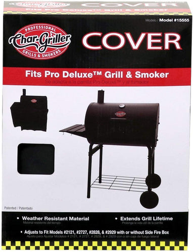 Char-Griller Cover for Pro Deluxe Grill & Smoker