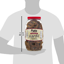 Load image into Gallery viewer, Utz Old Fashioned Sourdough Hard Pretzels – 28 oz Barrel – Big and Thick Classic Pretzel Knot Twist