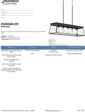Load image into Gallery viewer, Progress Lighting P400048-141 Briarwood Chandeliers