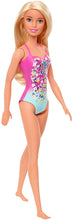 Load image into Gallery viewer, Barbie Doll, Blonde, Wearing Swimsuit, for Kids 3 to 7 Years Old, Model:GHW37