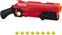 Load image into Gallery viewer, NERF Rival Takedown XX-800 Blaster -- Pump Action, Breech-Load, 8-Round Capacity, 90 FPS, 8 Official Rival Rounds -- Team Red