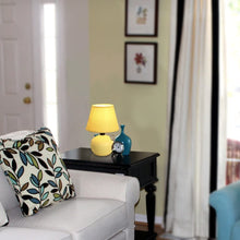 Load image into Gallery viewer, Simple Designs Home Simple Designs Mini Ceramic Globe Table Lamp
