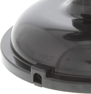 Comfort Zone Oscillating Desk Fan, Black
