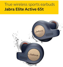 Load image into Gallery viewer, Jabra Elite Active 65t - Black True Wireless Sport Earbuds Black