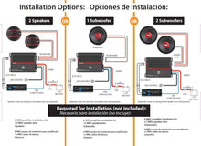 Load image into Gallery viewer, Dual XPR82D 2/1 High Performance Power MOSFET Class D Car Amplifier