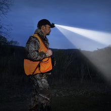 Load image into Gallery viewer, POWERCAP LED EXP200 Premium Headlamp Hat Ultra-Bright Hands Free Lighted Battery Powered Cap