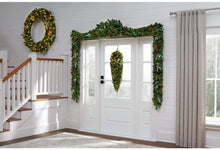 Load image into Gallery viewer, Home Accents Holiday 17 ft. Woodmoore Unlit Artificial Christmas Garland