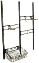 Load image into Gallery viewer, Suncast Bracket, Hooks, Basket Kit-Closet System for Mounting in Suncast Alpine Sheds, Black, TRV158707