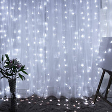 Load image into Gallery viewer, TORCHSTAR 19.7ft x 9.8ft/9.8FT × 9.8FT 600 LEDs/300 LEDs/320 LEDs Curtain Light, Daylight/Warm White/Blue
