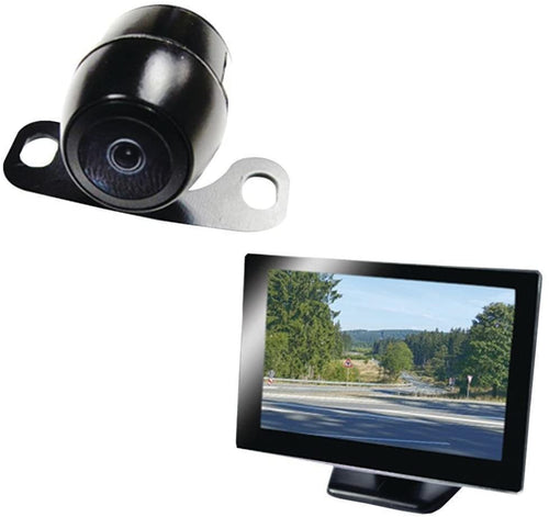 BOYO VTC164M - Vehicle Backup Camera System with 4.3” Monitor and Backup Camera for Car, Truck, SUV and Van