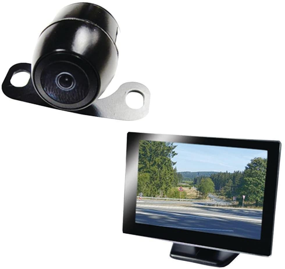 BOYO VTC164M - Vehicle Backup Camera System with 4.3” Monitor and Backup Camera for Car, Truck, SUV and Van