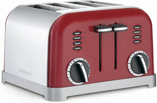 Load image into Gallery viewer, Cuisinart CPT-180 Metal Classic 4-Slice toaster