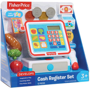 Fisher-Price Cash Register Set Toy, Multicolor
