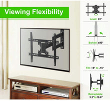 Load image into Gallery viewer, Xinadda Commercial Electric XD2470 Full Motion TV Wall Mount Kit for 26 in. - 70 in. TVs