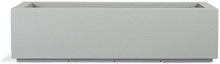 Load image into Gallery viewer, PolyStone Riviera Short Modern Outdoor/Indoor Rectangular Planter, Lightweight, Heavy Duty, Weather Resistant, Polymer Finish, Commercial Grade and Residential, 46" L x 17" W x 12" H