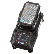 Load image into Gallery viewer, Ryobi P825 18V One+ Cordless Lithium Ion Power Tool Starter Kit (Includes 1/2" Drill / Driver, 5 1/2" Circular Saw, Compact Battery, Charger, and Contractor’s Bag)