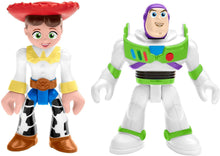 Load image into Gallery viewer, Fisher-Price Imaginext Toy Story Buzz Lightyear &amp; Jessie, Multicolor
