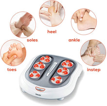 Load image into Gallery viewer, Beurer FM60 Shiatsu Foot Massager | For tired feet and legs | Reflexology to improve blood circulation | Heat function for warm feet | 18 Shiatsu massage heads and 2 massage levels | Height adjustable