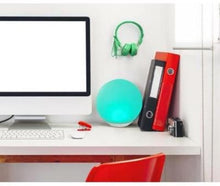 Load image into Gallery viewer, Alsy 8 in. Color Changing LED Glow Ball Lamp