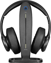 Load image into Gallery viewer, Insignia - NS-HAWHP2 RF Wireless Over-The-Ear Headphones - Black