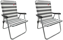 Load image into Gallery viewer, OmniCore Designs New Standard Folding Camp/Lawn Chair (2 Pack)