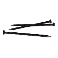 Load image into Gallery viewer, Dimex EasyFlex Plastic 24 Count Spiral Nylon Landscape Anchoring Spikes, 8-Inch (1989N-24C)