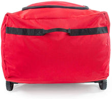 Load image into Gallery viewer, [Rolling Duffle Bag Tree Storage Bag] - Big Wheeled 9 Foot Christmas Tree Storage Bag for Artificial Trees up to 9 Feet Tall - Compression Straps to Secure Your Tree | EZ Roller by Santa's Bags
