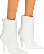 Load image into Gallery viewer, Barbie Fashionistas Doll with No-Hair Look Wearing Pink Floral Dress, White Booties &amp; Earrings, Toy for Kids 3 to 8 Years Old, Multi