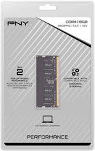 Load image into Gallery viewer, PNY 8GB DDR4 2400MHz Notebook Memory - (MN8GSD42400)