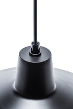 Load image into Gallery viewer, Globe Electric 65155 Barnyard 1-Light Industrial Warehouse Pendant, Matte Black