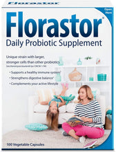 Load image into Gallery viewer, Florastor Daily Probiotic Supplement for Men &amp; Women, 250 mg, 100 Capsules