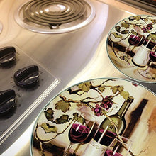 Load image into Gallery viewer, Range Kleen Stove Top Covers – Set of 4 “Ripe from the Vine” Gas Stove Burner Covers or Electric Stove Burner Covers Includes 2 8.5” + 2 10.5” Burner Covers