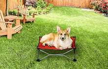 Load image into Gallery viewer, Carlson Pet Products Red Portable Pup Pet Bed