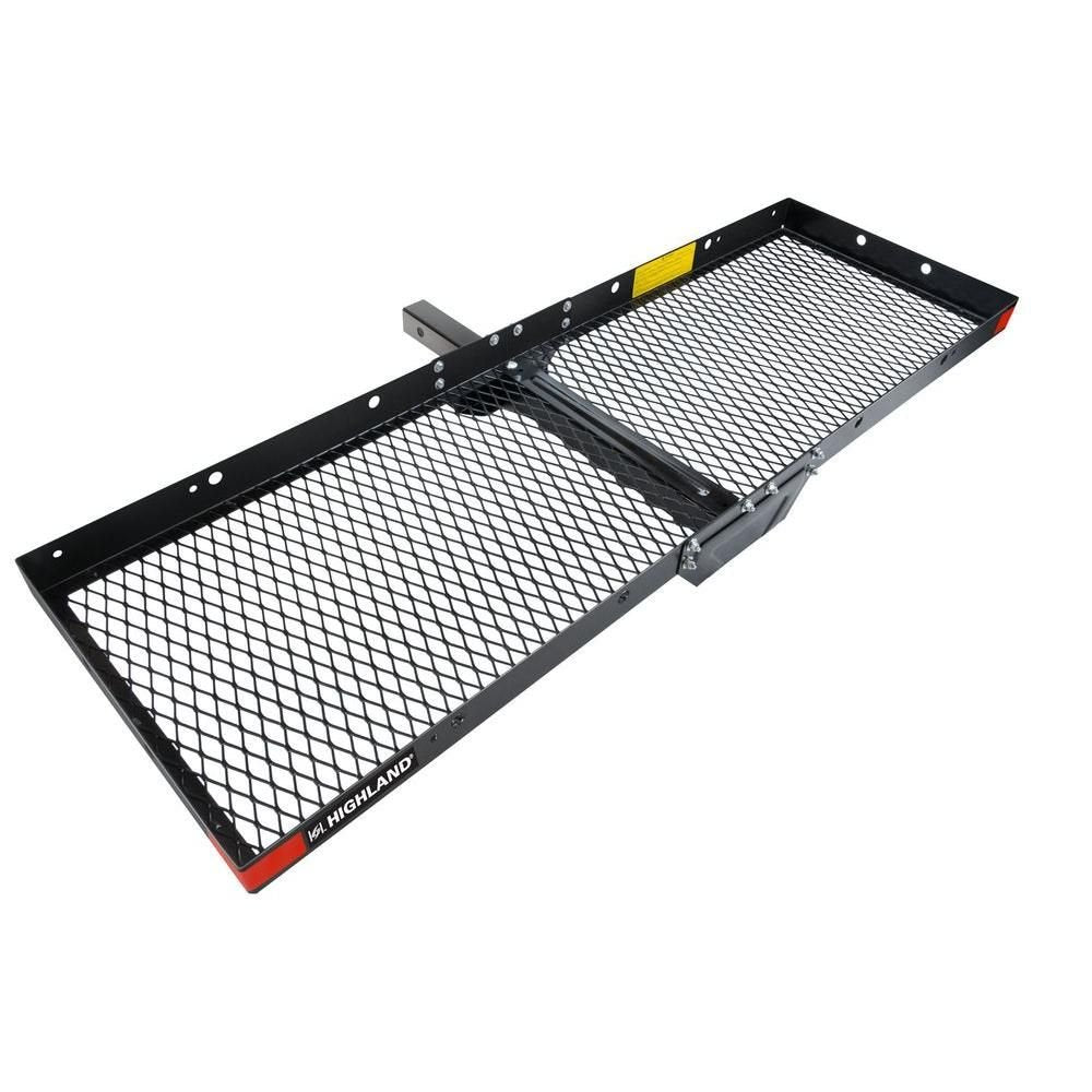 Highland 48 In. Steel Hitch Mounted Cargo Tray