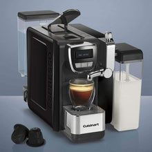 Load image into Gallery viewer, Cuisinart EM-25 Defined, Cappuccino &amp; Latte Espresso Machine, 13.5&quot;(L) x 8.0&quot;(W) x 10.0&quot;(H), Black