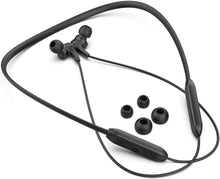 Load image into Gallery viewer, JBuds Band Wireless Earbud Neckband Headset - Black - IP66 Sweatproof - Bluetooth 5 Connection - Built-in Microphone for Phone Calls - 3 EQ Sound Settings: JLab Signature, Balanced, Bass Boost