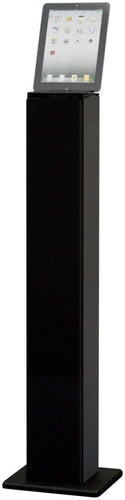 Craig Tower Speaker Docking System for iPod iPhone iPad, Digital FM Radio with Aux In, Black (CHT910)