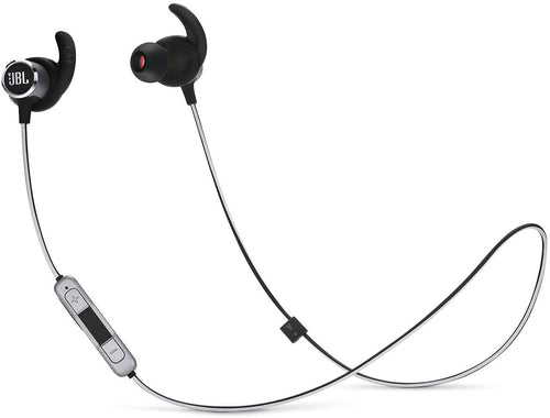 JBL Reflect Mini 2 Wireless in-Ear Sport Headphones with Three-Button Remote and Microphone - Black