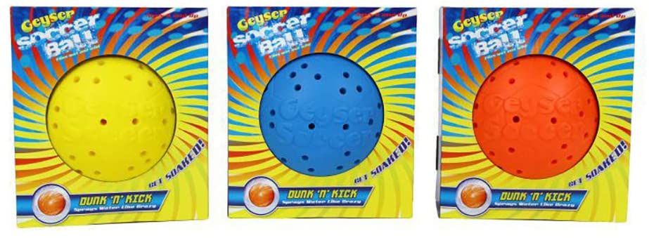 Geyser Guys Mini Water Pool Soccer Ball (Colors May Vary)