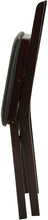 Load image into Gallery viewer, Cosco Wood Folding Chair with vinyl seat &amp; Ladder Back, 2 pack, Espresso