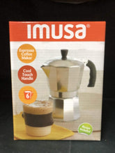 Load image into Gallery viewer, IMUSA USA Aluminum Stovetop Coffeemaker