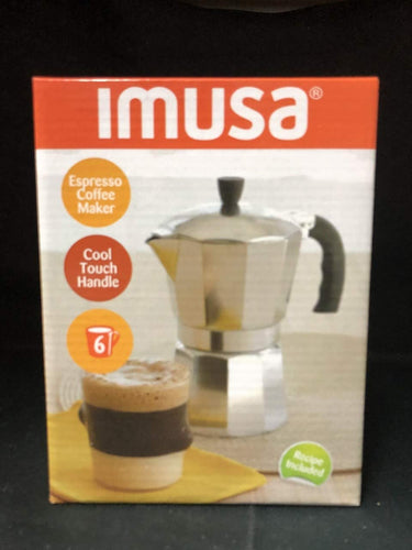 IMUSA USA Aluminum Stovetop Coffeemaker