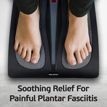 Load image into Gallery viewer, Belmint Shiatsu Foot Massager Machine with Heat - 18 Rotating Heads &amp; Soothing Heat for Deep Kneading Massage Therapy and Plantar Fasciitis - Foot Arch and Nerve Pain Relief