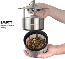 Load image into Gallery viewer, DynaTrap DT600ST Outdoor Insect Trap Mosquito Repellent, 1/4 Acre, Sterling