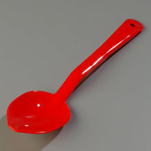 Load image into Gallery viewer, Carlisle 441003 Serving Spoons, 11-Inch, Polycarbonate, Red (Case of 12)