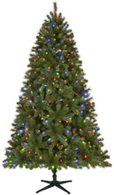 Load image into Gallery viewer, Home Accents Holiday 7.5 ft Wesley Long Needle Pine LED Pre-Lit Artificial Christmas Tree with 550 Color Changing Lights