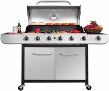 Load image into Gallery viewer, Royal Gourmet Liquid Propane Gas Grill Outdoor Cooking with Side Burner